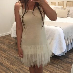 Tulle slip
